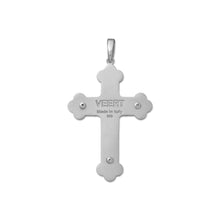 Load image into Gallery viewer, The Medium Jesus Piece in White Gold