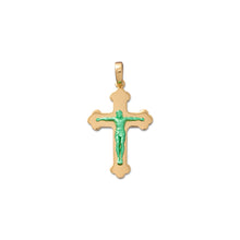 Load image into Gallery viewer, The Small Jesus Piece in Yellow Gold