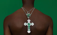 Load image into Gallery viewer, The Small Jesus Piece in White Gold