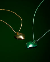 Load image into Gallery viewer, The Flame Heart Pendant Chain in Yellow Gold