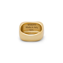 Load image into Gallery viewer, The Handwritten Logo Signet Ring in Yellow Gold