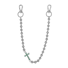 Load image into Gallery viewer, The Ball Cross Key Chain / Wallet Chain