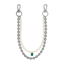 Load image into Gallery viewer, The Ball Pearl Key Chain / Wallet Chain