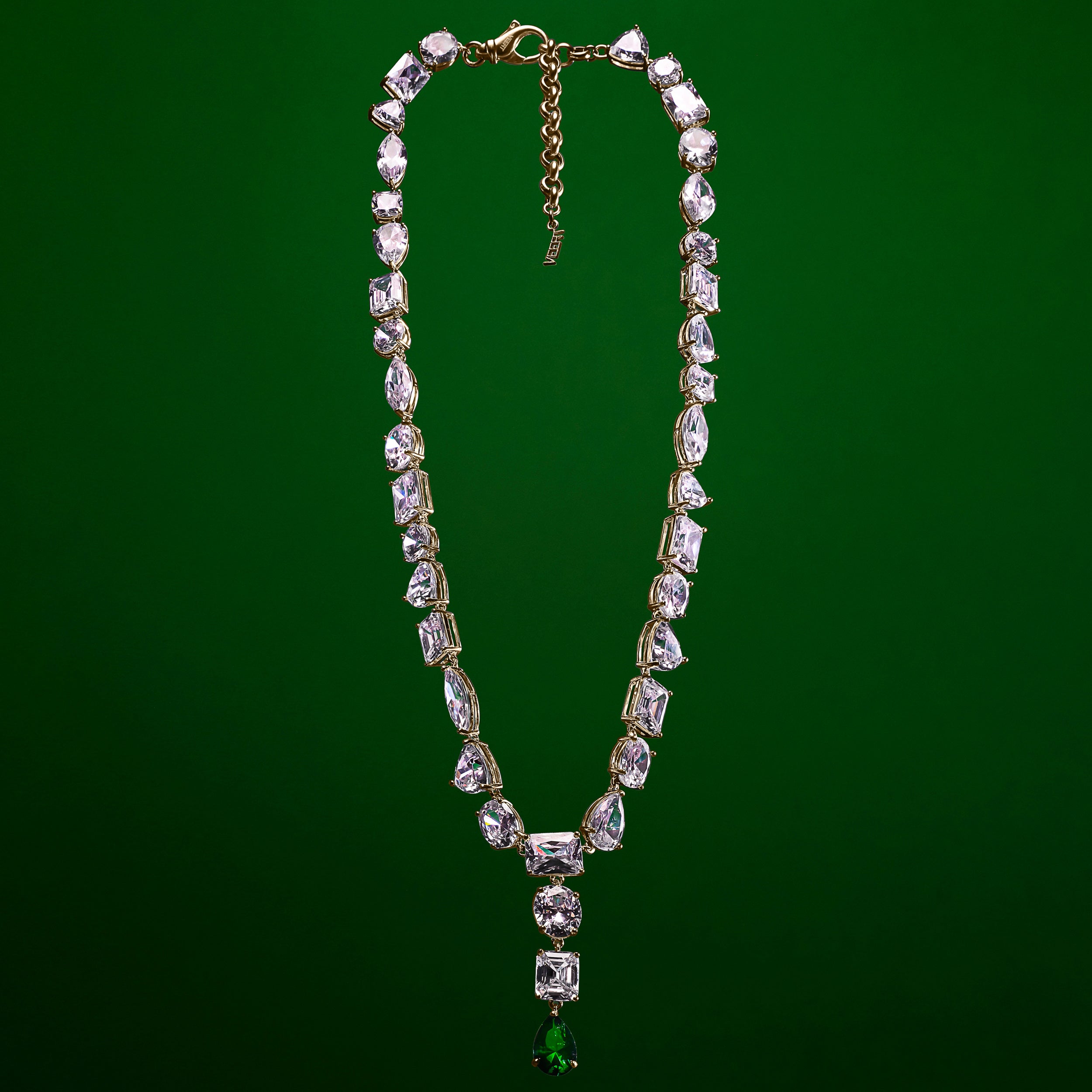 The Regal Drop Necklace in Yellow Gold