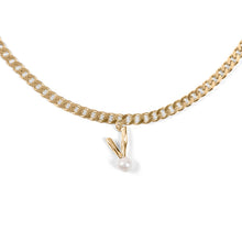 Load image into Gallery viewer, The Cuban V Chain in Yellow Gold
