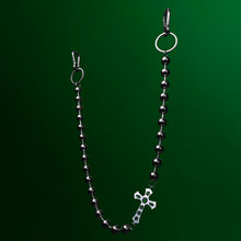 Load image into Gallery viewer, The Ball Cross Key Chain / Wallet Chain
