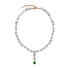 Load image into Gallery viewer, The Regal Drop Necklace in Yellow Gold