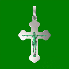 Load and play video in Gallery viewer, The XL Jesus Piece in White Gold