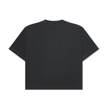 Load image into Gallery viewer, HANDWRITTEN EMBROIDERED T-SHIRT WASHED DARK GREY