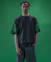 Load image into Gallery viewer, HEART EMBROIDERED T-SHIRT