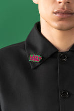 Load image into Gallery viewer, 100% VIRGIN WOOL STRUCTURED JACKET WITH REMOVABLE PIN