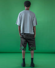 Load image into Gallery viewer, HANDWRITTEN EMBROIDERED T-SHIRT WASHED LIGHT GREY