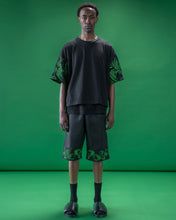 Load image into Gallery viewer, HEART EMBROIDERED SHORTS