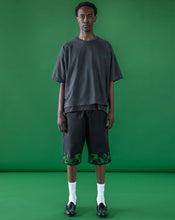 Load image into Gallery viewer, HANDWRITTEN EMBROIDERED T-SHIRT WASHED DARK GREY