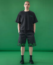 Load image into Gallery viewer, HANDWRITTEN EMBROIDERED T-SHIRT WASHED BLACK