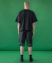 Load image into Gallery viewer, HANDWRITTEN EMBROIDERED T-SHIRT WASHED BLACK
