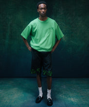 Load image into Gallery viewer, HANDWRITTEN EMBROIDERED T-SHIRT WASHED GREEN