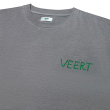Load image into Gallery viewer, HANDWRITTEN EMBROIDERED T-SHIRT WASHED LIGHT GREY
