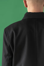 Load image into Gallery viewer, 100% VIRGIN WOOL STRUCTURED JACKET WITH REMOVABLE PIN
