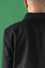 Load image into Gallery viewer, 100% VIRGIN WOOL STRUCTURED JACKET WITH REMOVABLE PIN