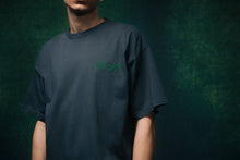 Load image into Gallery viewer, HANDWRITTEN EMBROIDERED T-SHIRT WASHED DARK GREY