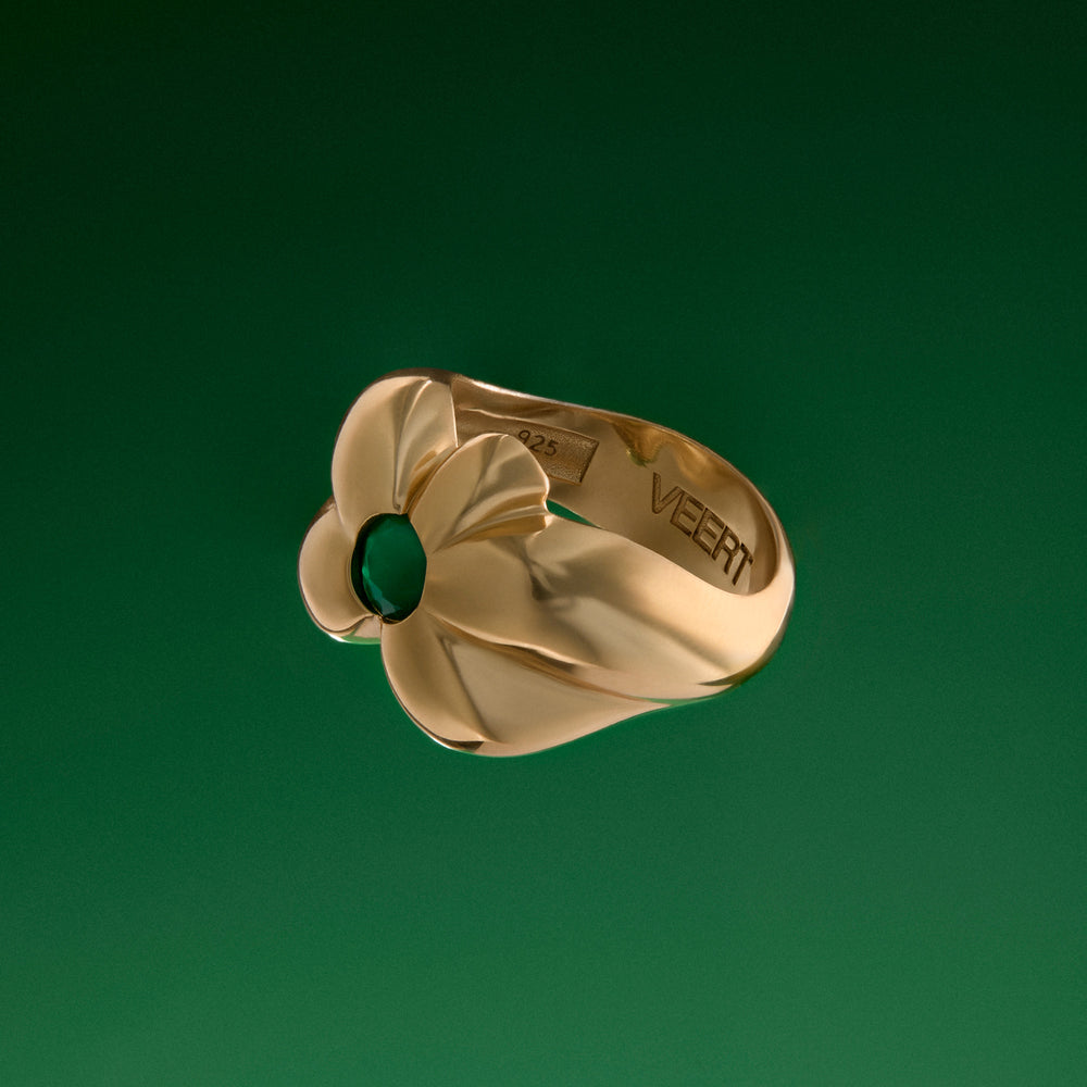 The Flower Ring in Yellow Gold