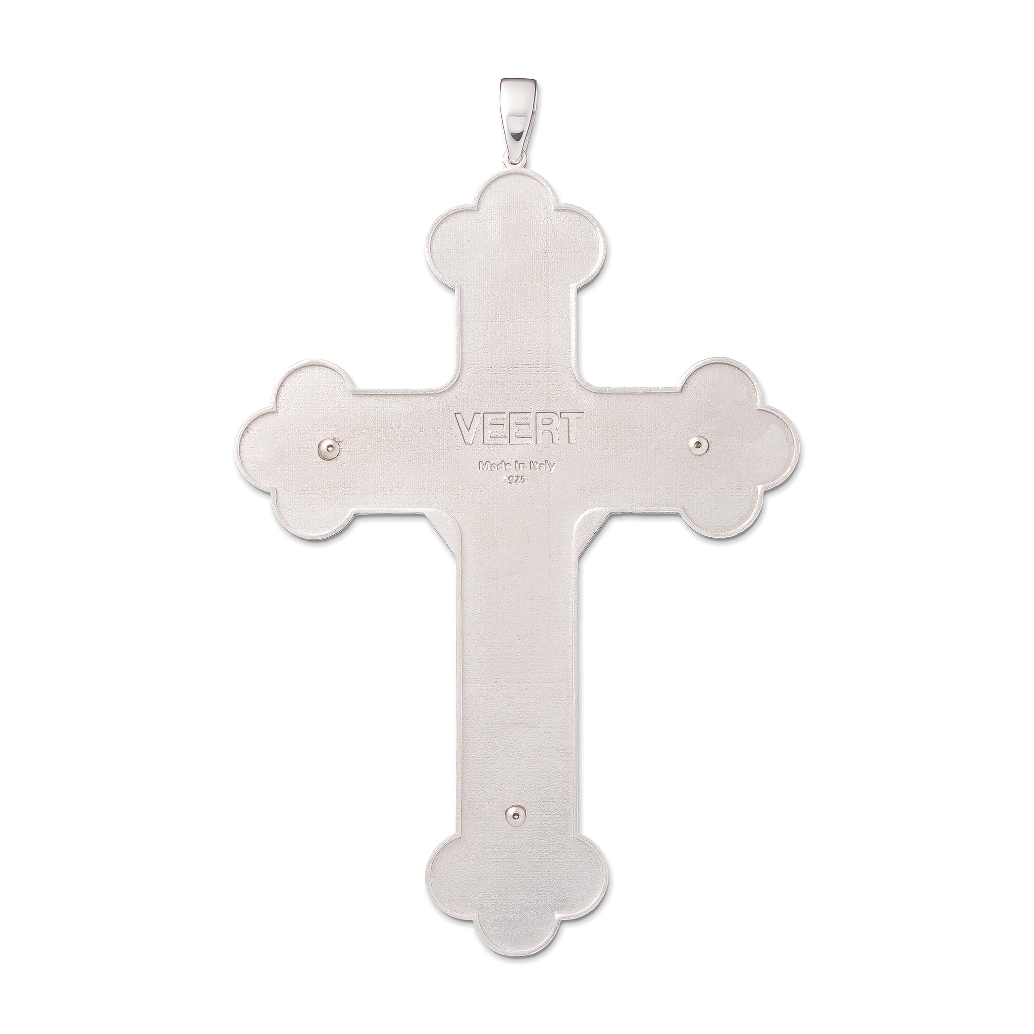 The XL Jesus Piece in White Gold