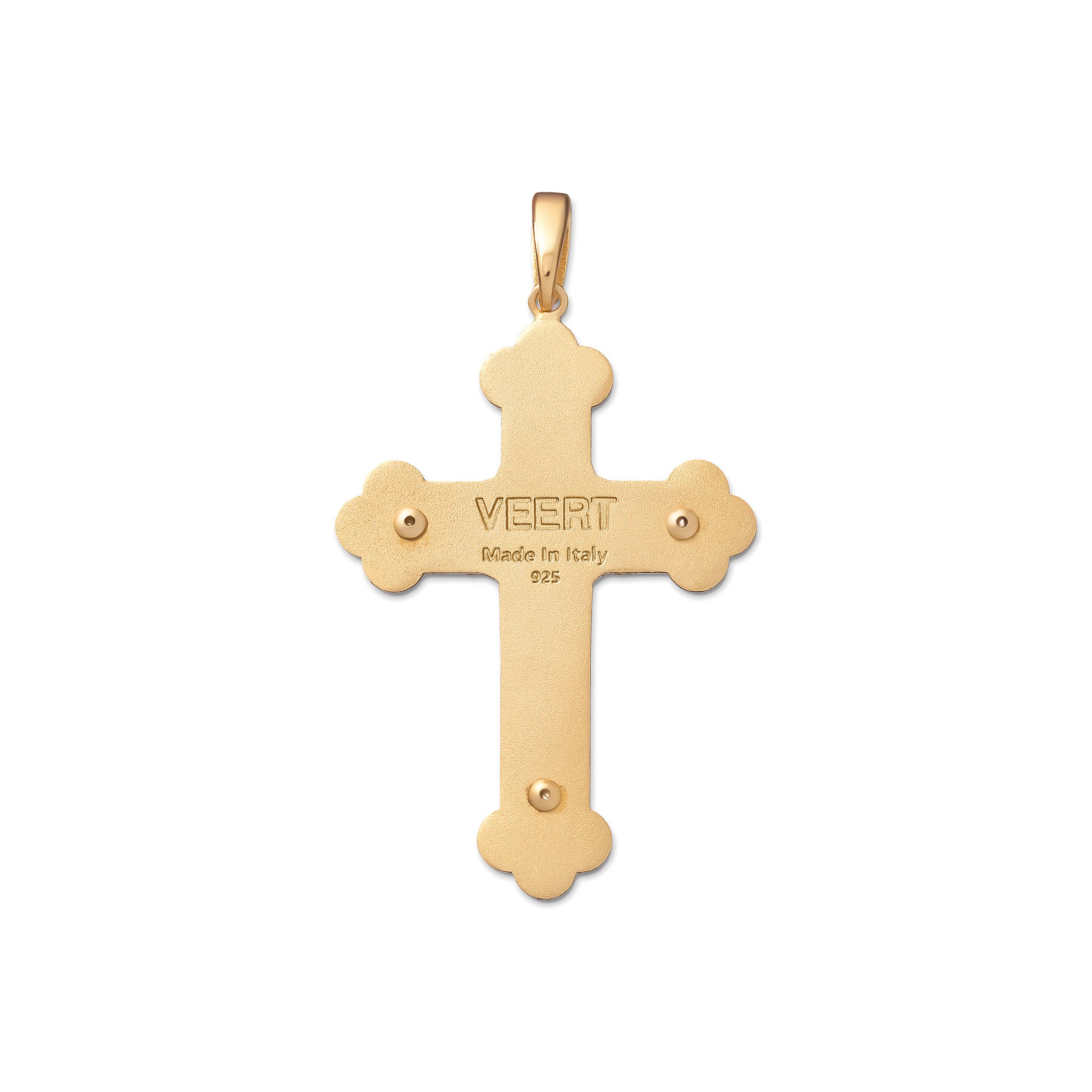 The Medium Jesus Piece in Yellow Gold