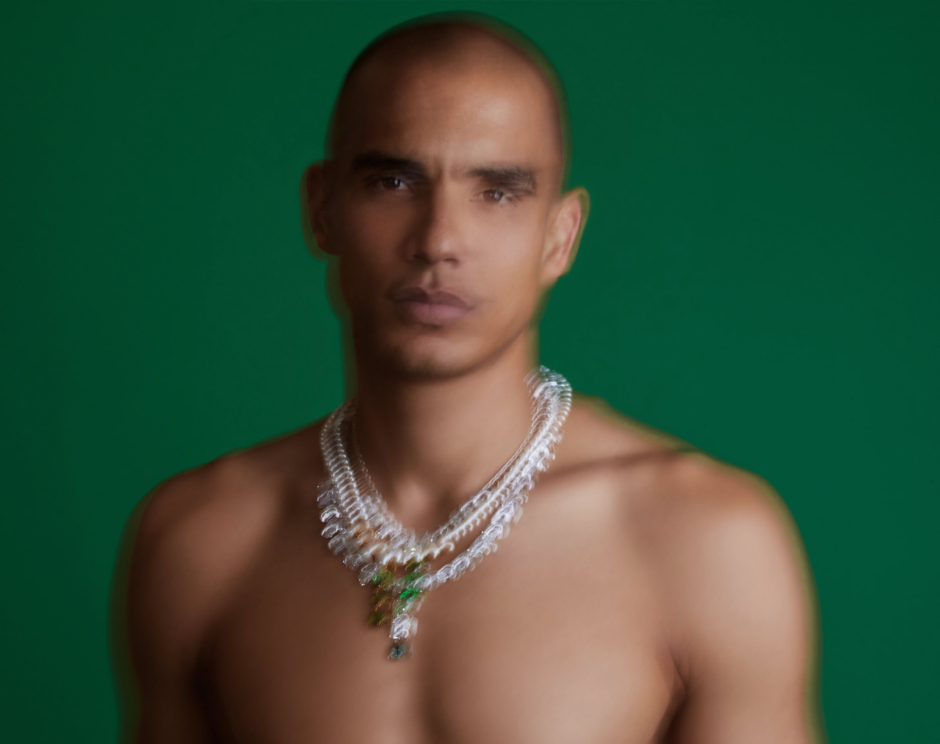 The Freshwater Pearl Drop Chain in White Gold