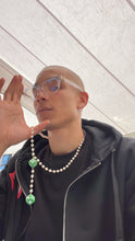 Load image into Gallery viewer, The Pearl Dice Rosary Necklace
