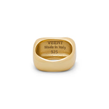 Load image into Gallery viewer, The Handwritten Logo Signet Ring in Yellow Gold
