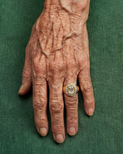 Load image into Gallery viewer, The Heritage Dual Tone Signet Ring in Yellow Gold
