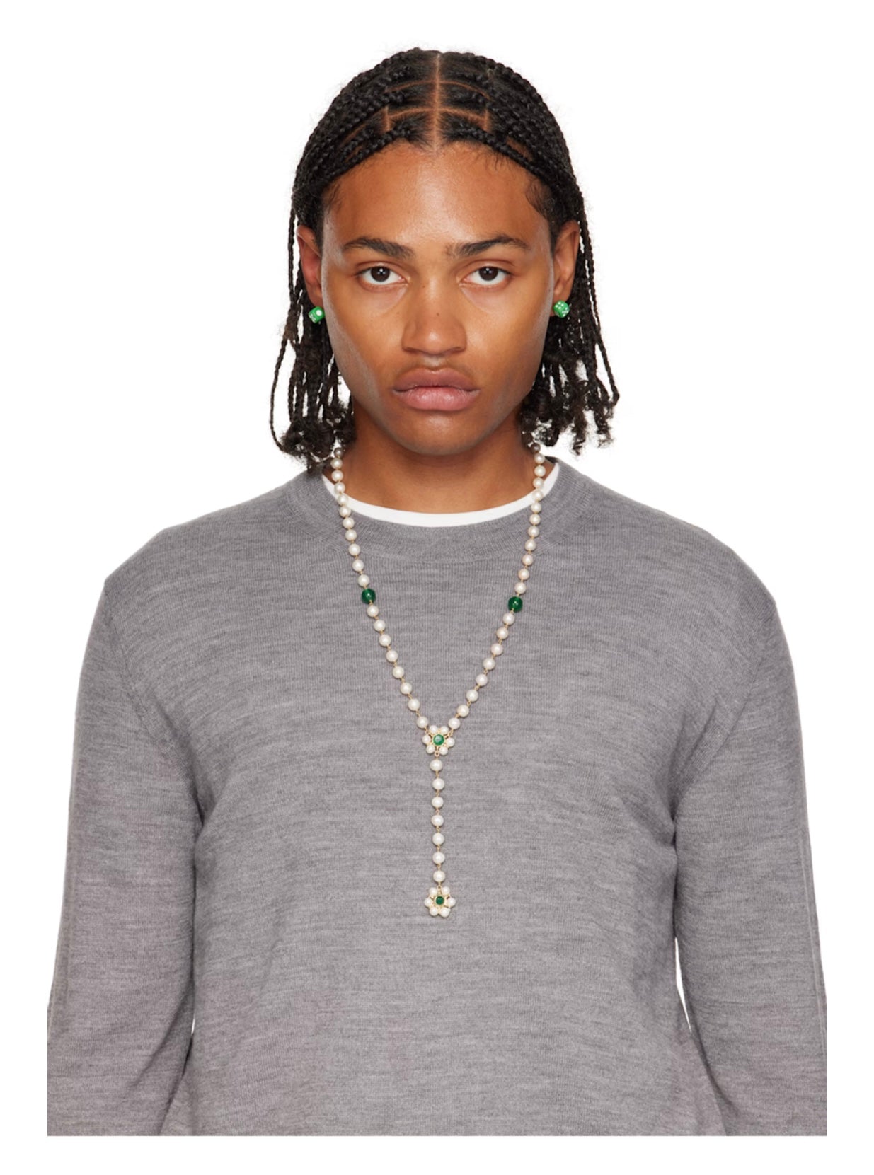 The Enamel Dice Earring Pair