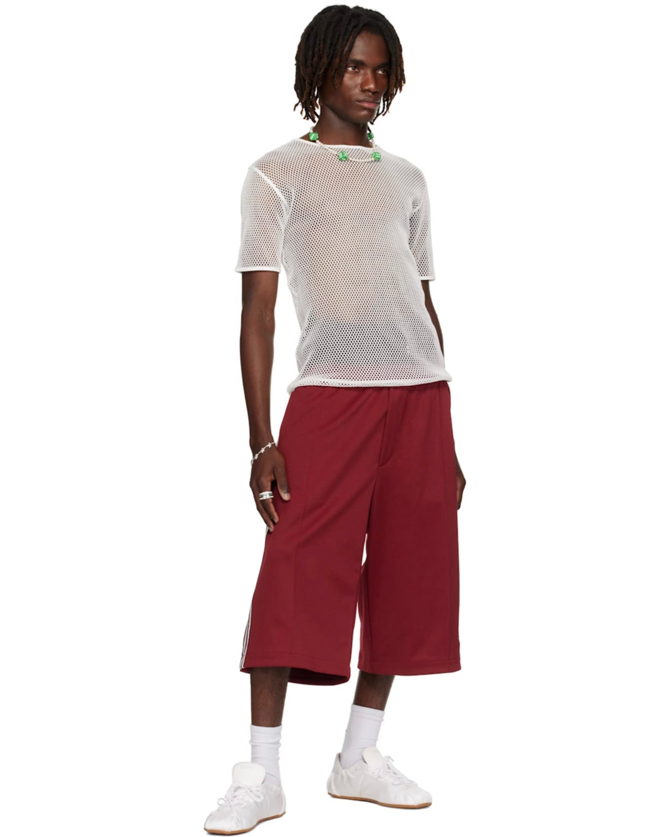 The Pearl Green 4 Dice Necklace