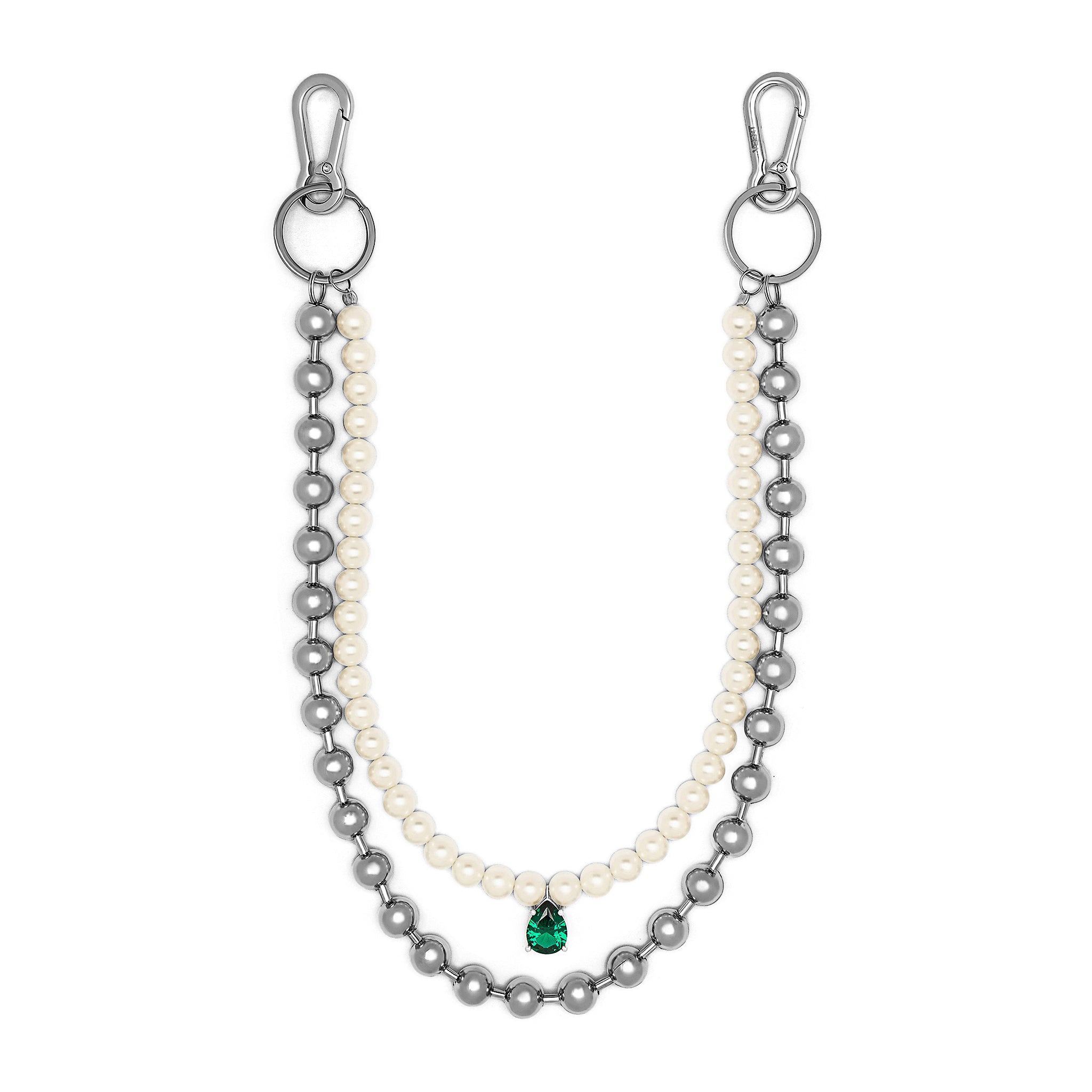 The Ball Pearl Key Chain / Wallet Chain