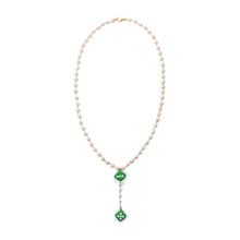Load image into Gallery viewer, The Pearl Dice Rosary Necklace
