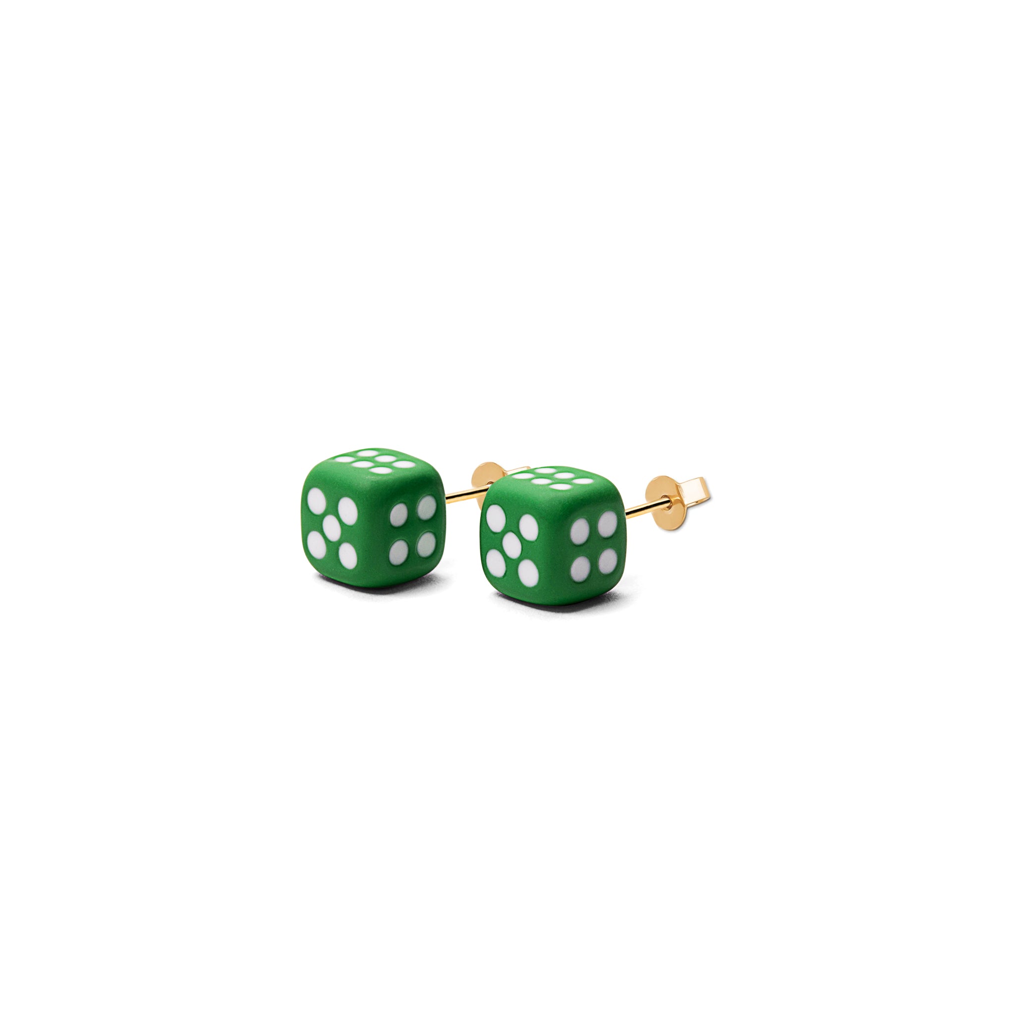 The Enamel Dice Earring Pair