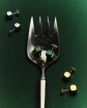 Load image into Gallery viewer, The Dice Earring Pair in Yellow Gold

