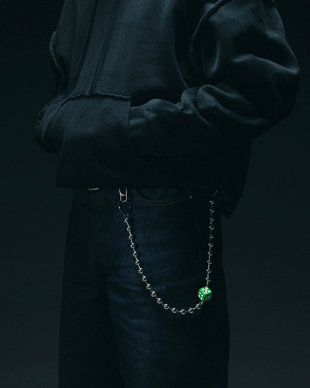 The Ball Dice Wallet Chain