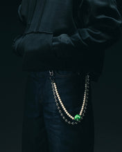 Load image into Gallery viewer, The Ball Pearl Dice Wallet Chain
