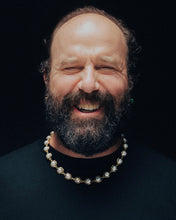 Load image into Gallery viewer, The Pearl Circle Necklace in Yellow Gold
