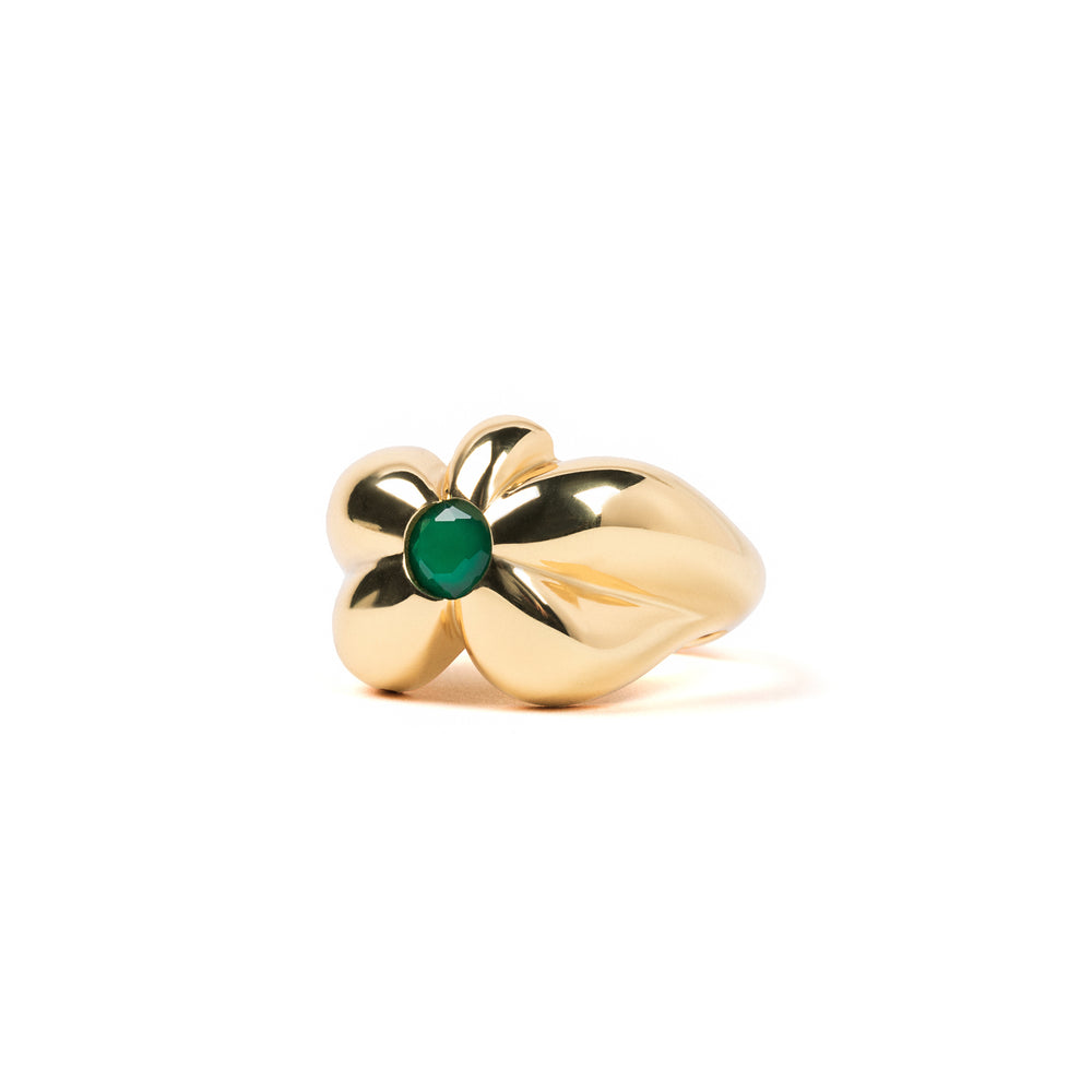 The Flower Ring in Yellow Gold