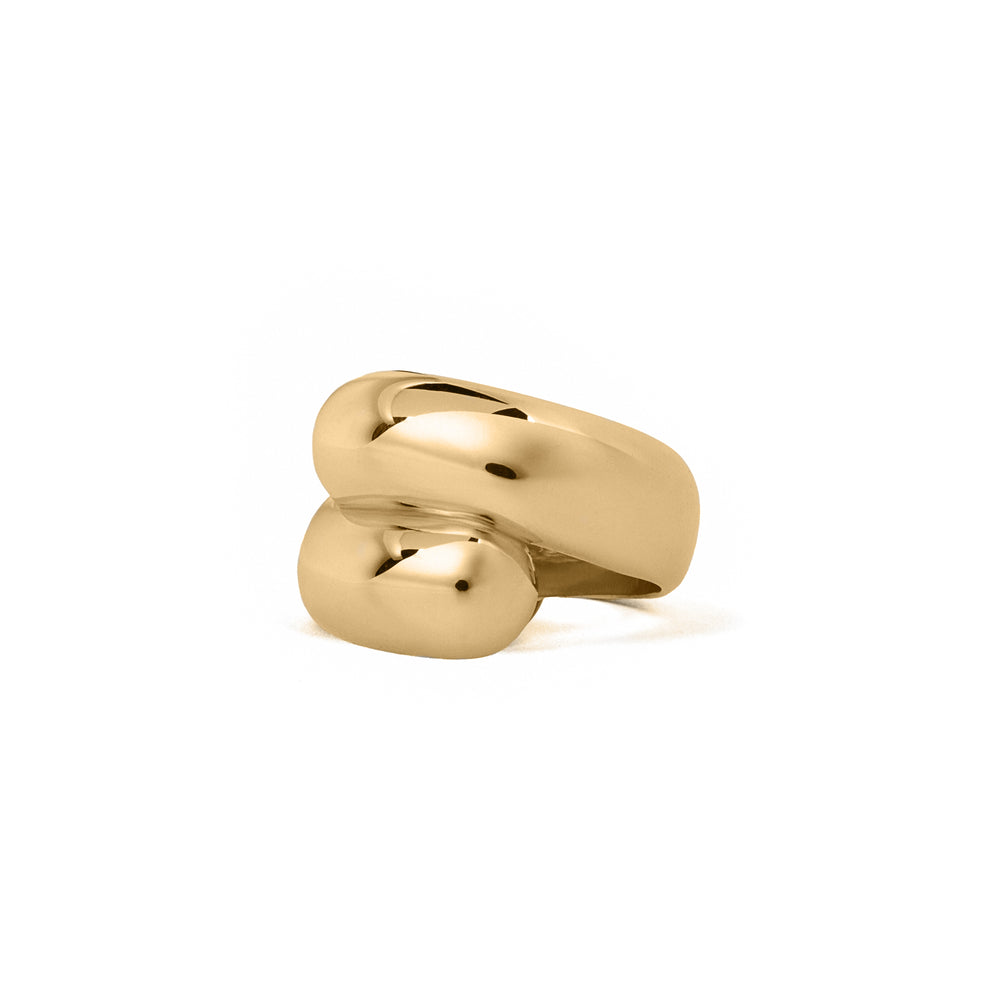 The Wrap Ring in Yellow Gold