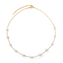 Load image into Gallery viewer, The Classic Pearl Chain in Yellow Gold
