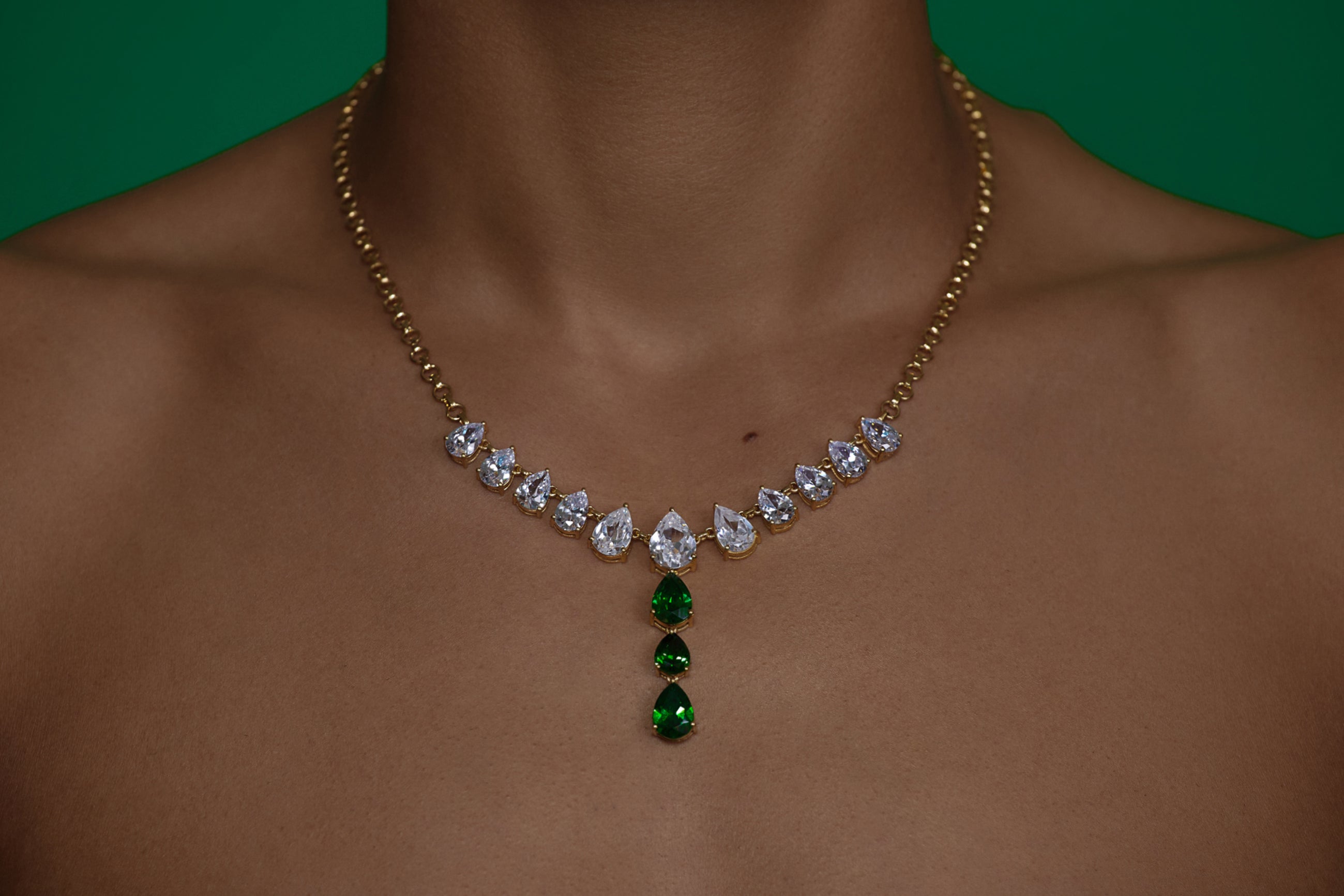 The Drop Chain in Yellow Gold