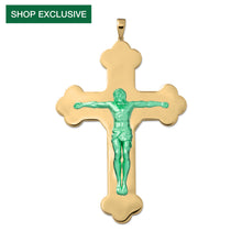 Load image into Gallery viewer, The XL Jesus Piece in Yellow Gold
