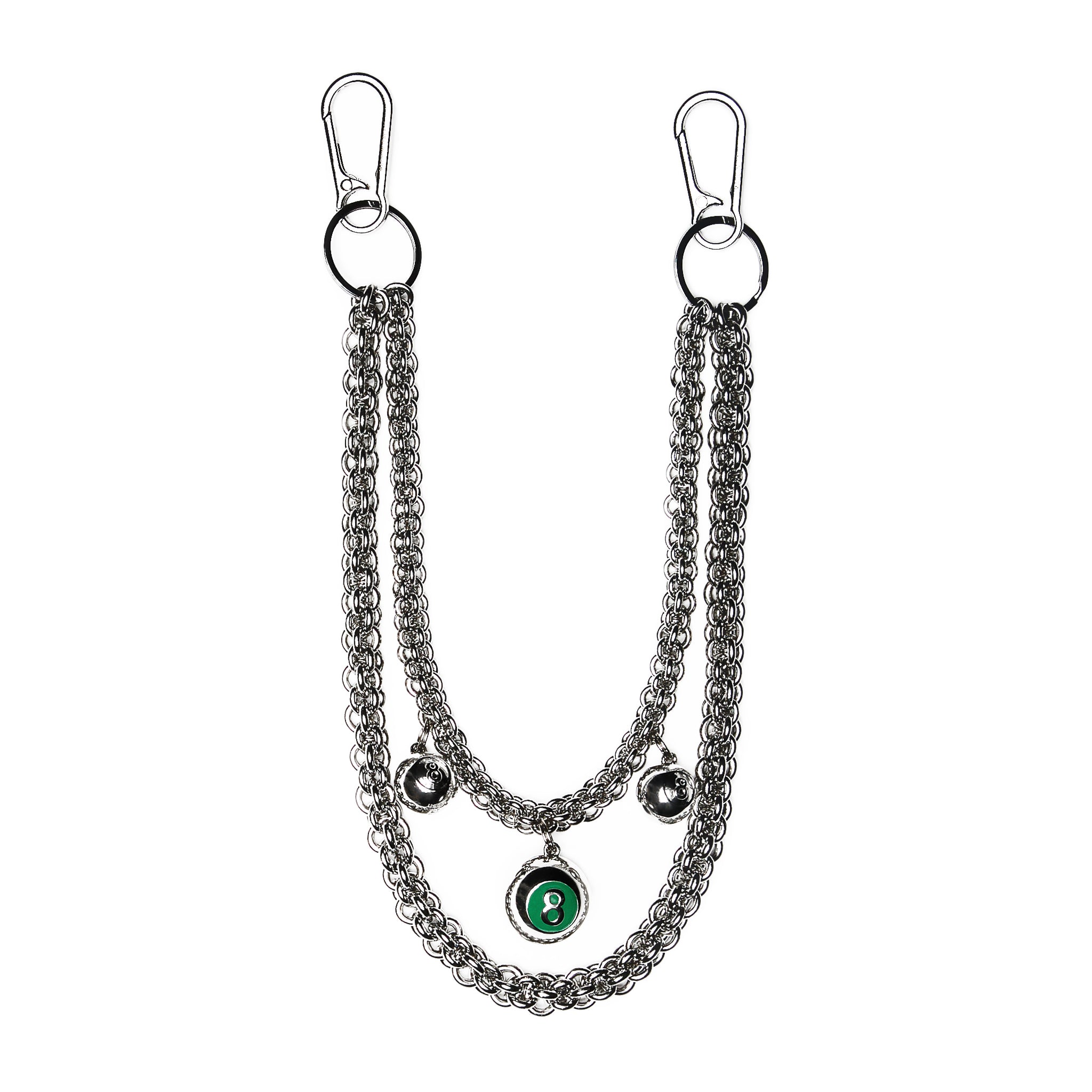 R13 x VEERT  8-Ball Triple Keychain