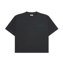 Load image into Gallery viewer, HANDWRITTEN EMBROIDERED T-SHIRT WASHED DARK GREY
