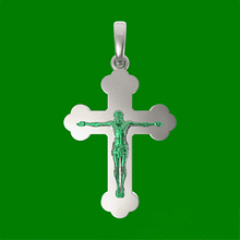 Load and play video in Gallery viewer, The XL Jesus Piece in White Gold

