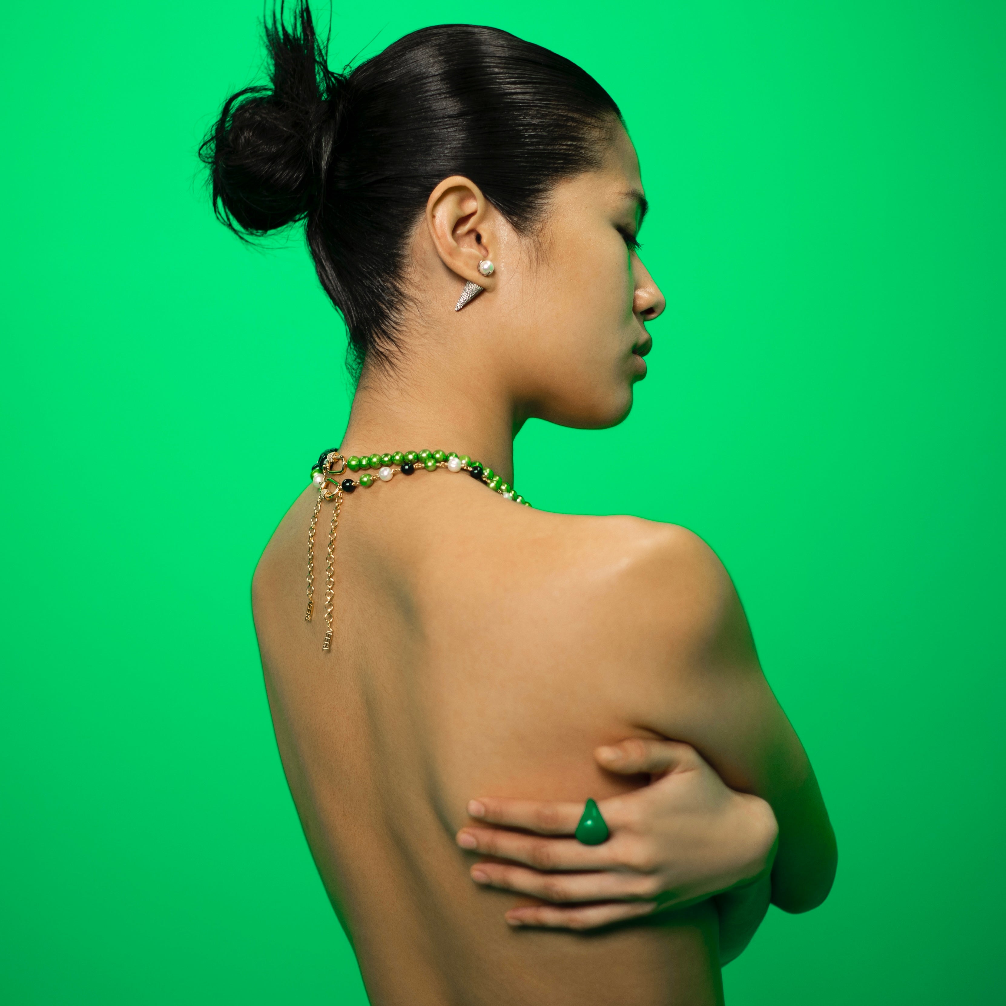 The Pearl Spike Earring Pair